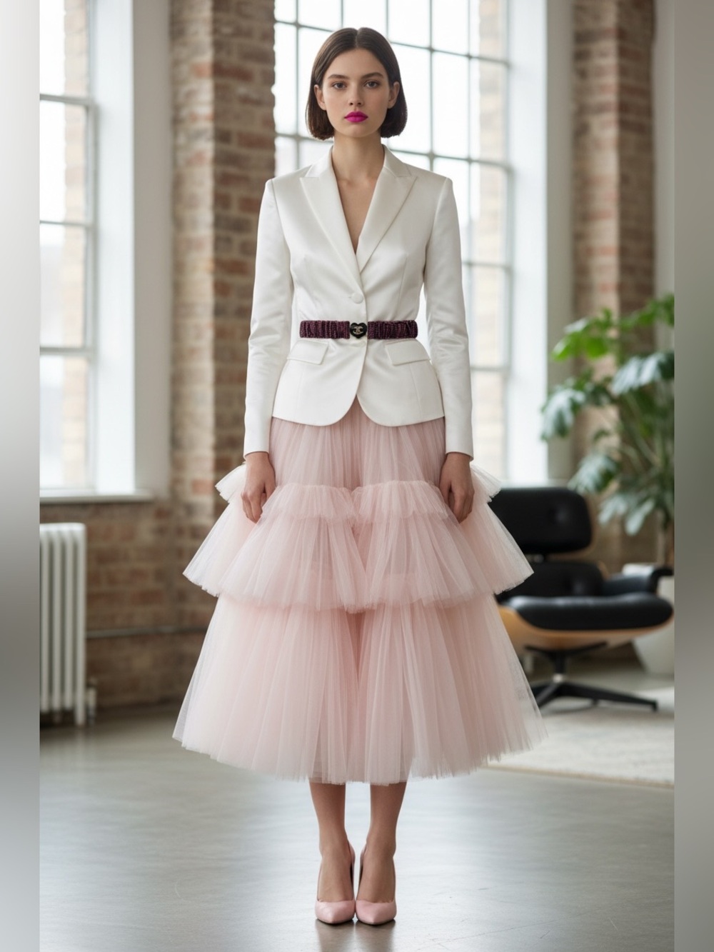 Chanel
2022 Interlocking CC Logo Belt
Pink | Size: S